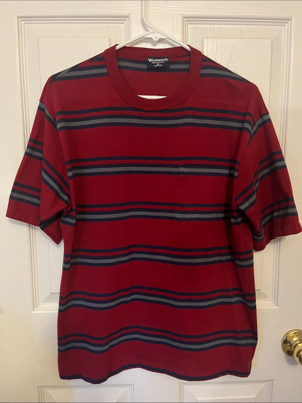 Vintage Wentworth Stripped Tee Size Medium